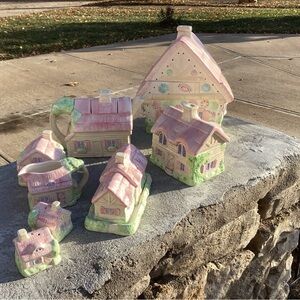 FITZ AND FLOYD CANNISTER SET